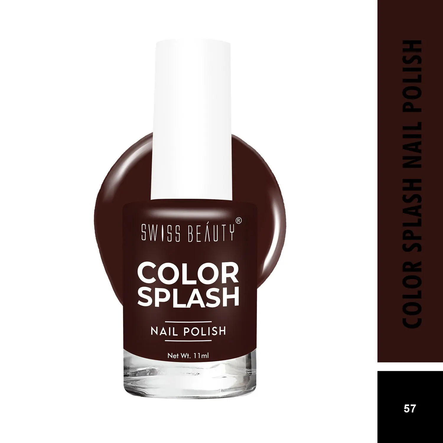 Swiss Beauty Color Splash Nail Polish Shade-57 (11 ml)