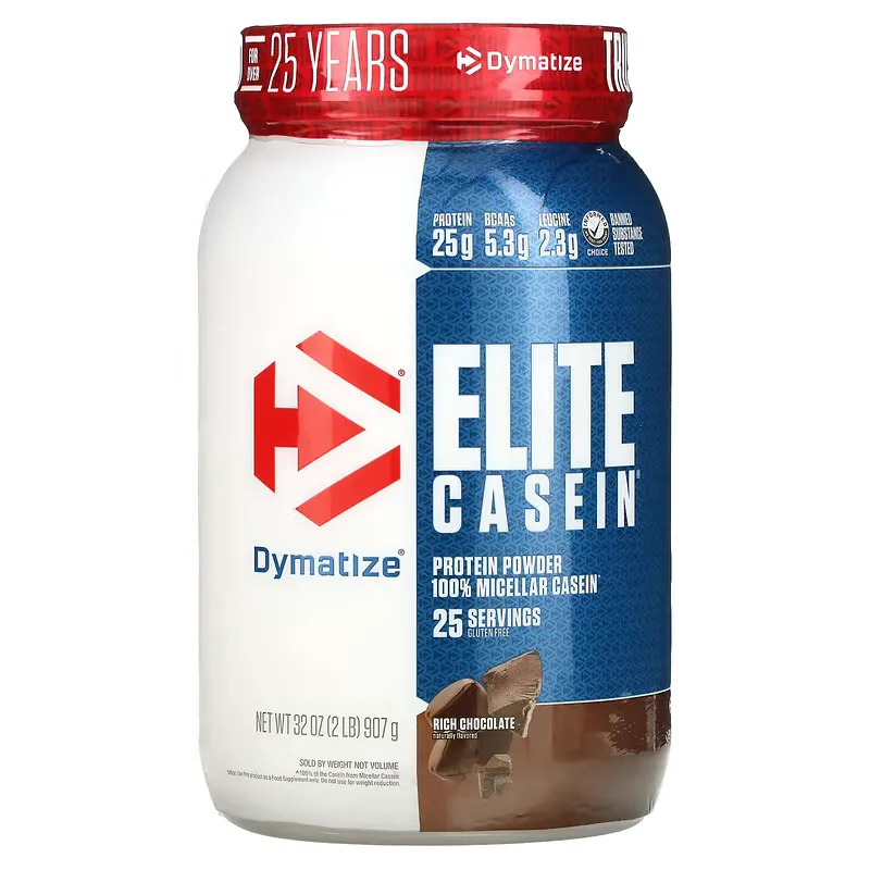 Elite Casein, Rich Chocolate, 2 lb (907 g)