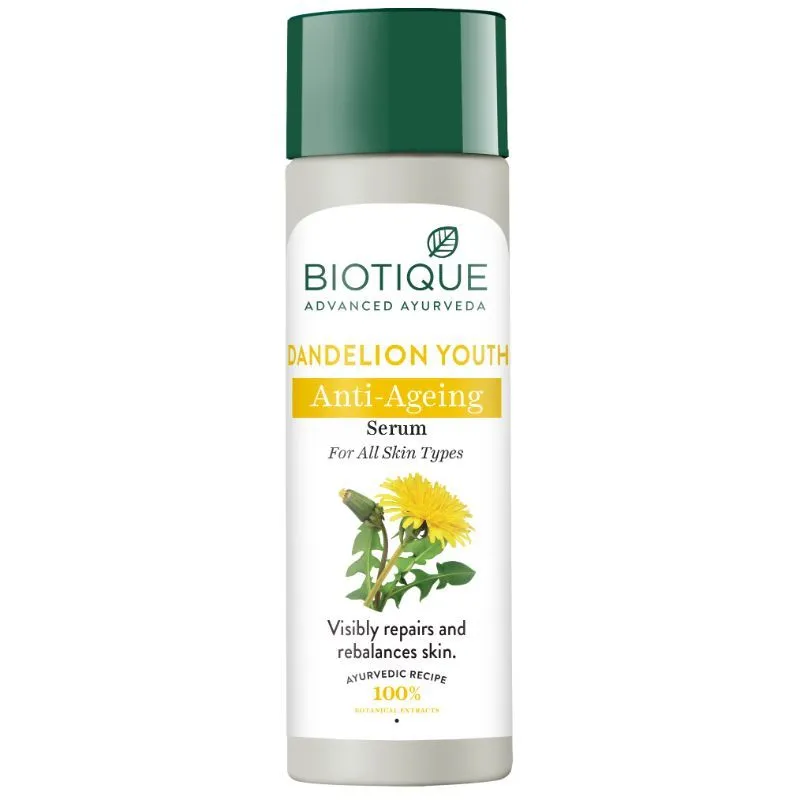 Biotique Bio Dandelion Youth Anti-Ageing Serum