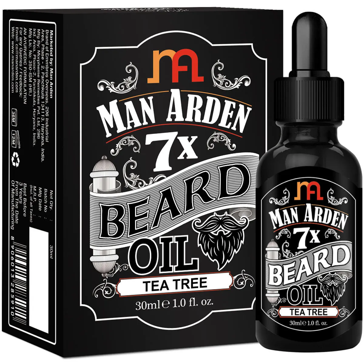 Man Arden 7X Tea Tree Beard Oil