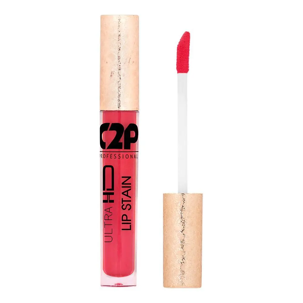 C2P Pro Ultra HD Lip Stain Liquid Lipstick - Red Velvet 12