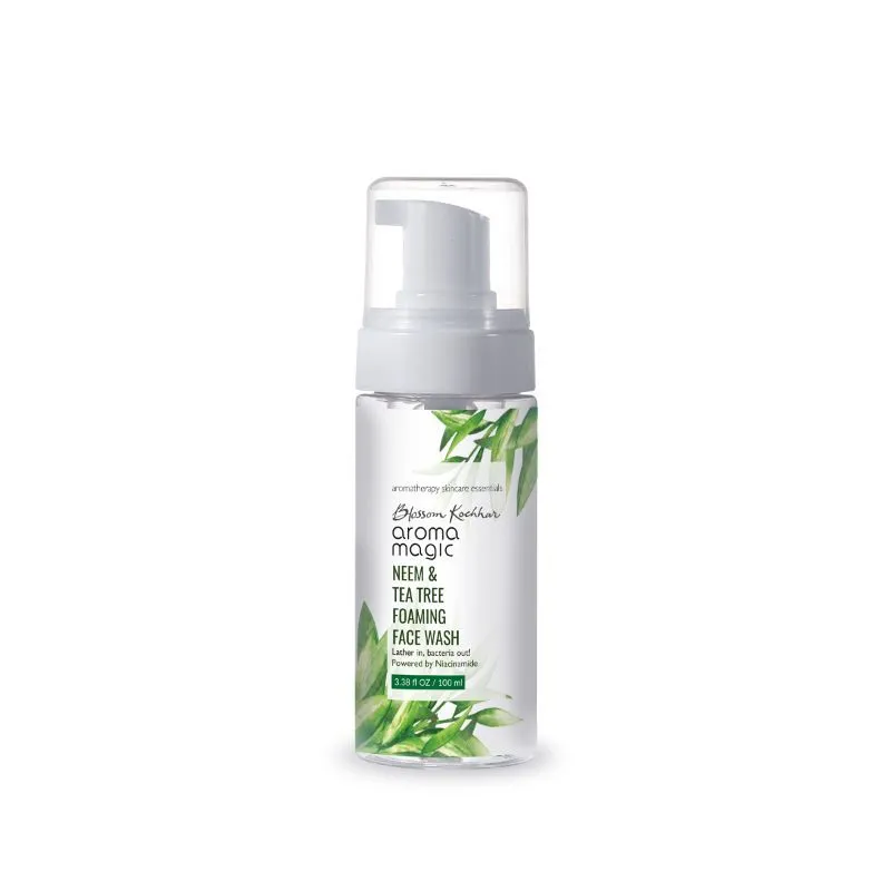 Aroma Magic Neem & Tea Tree Foaming Face Wash Powered By Niacinamide