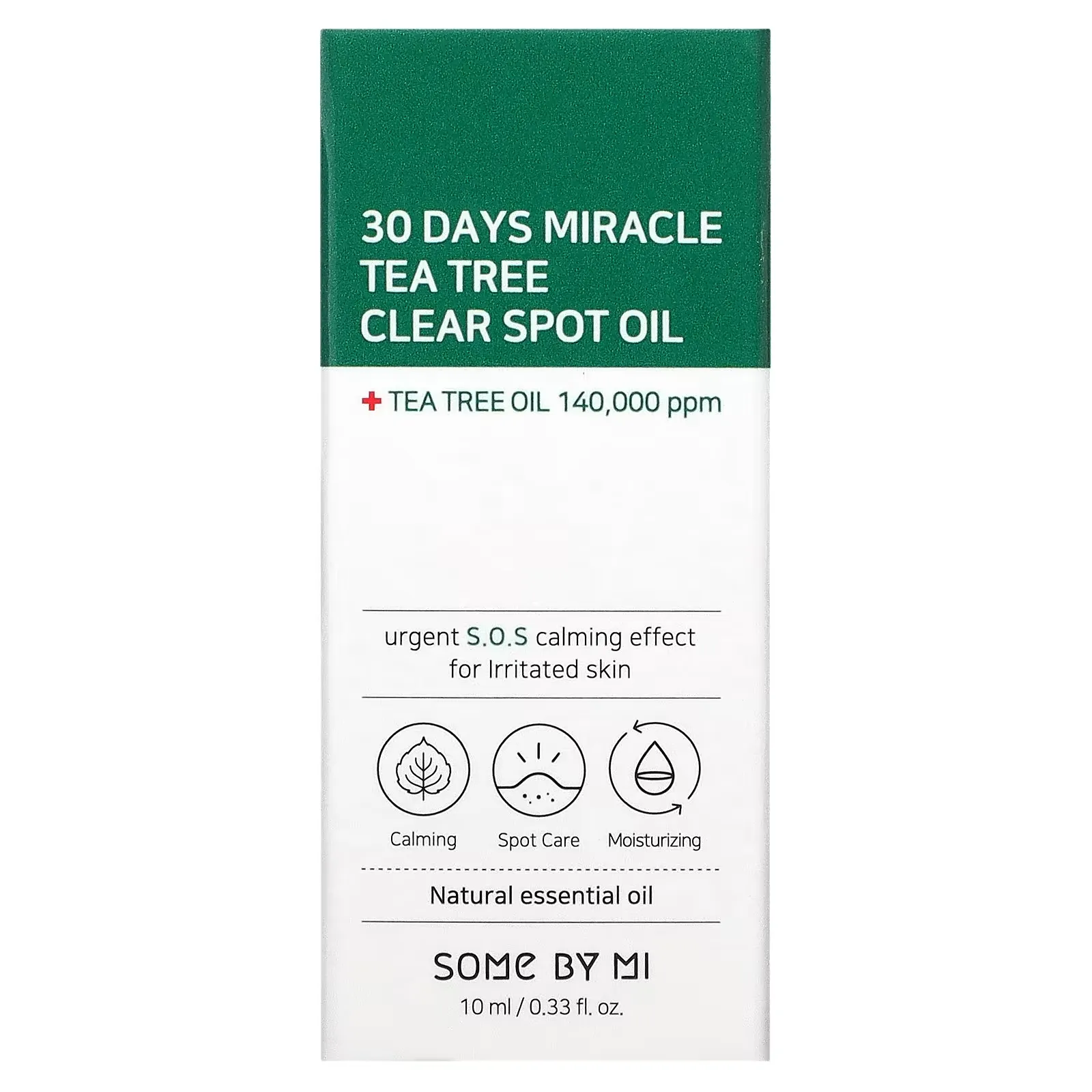 30 Days Miracle Tea Tree Clear Spot Oil, 0.33 fl oz (10 ml)