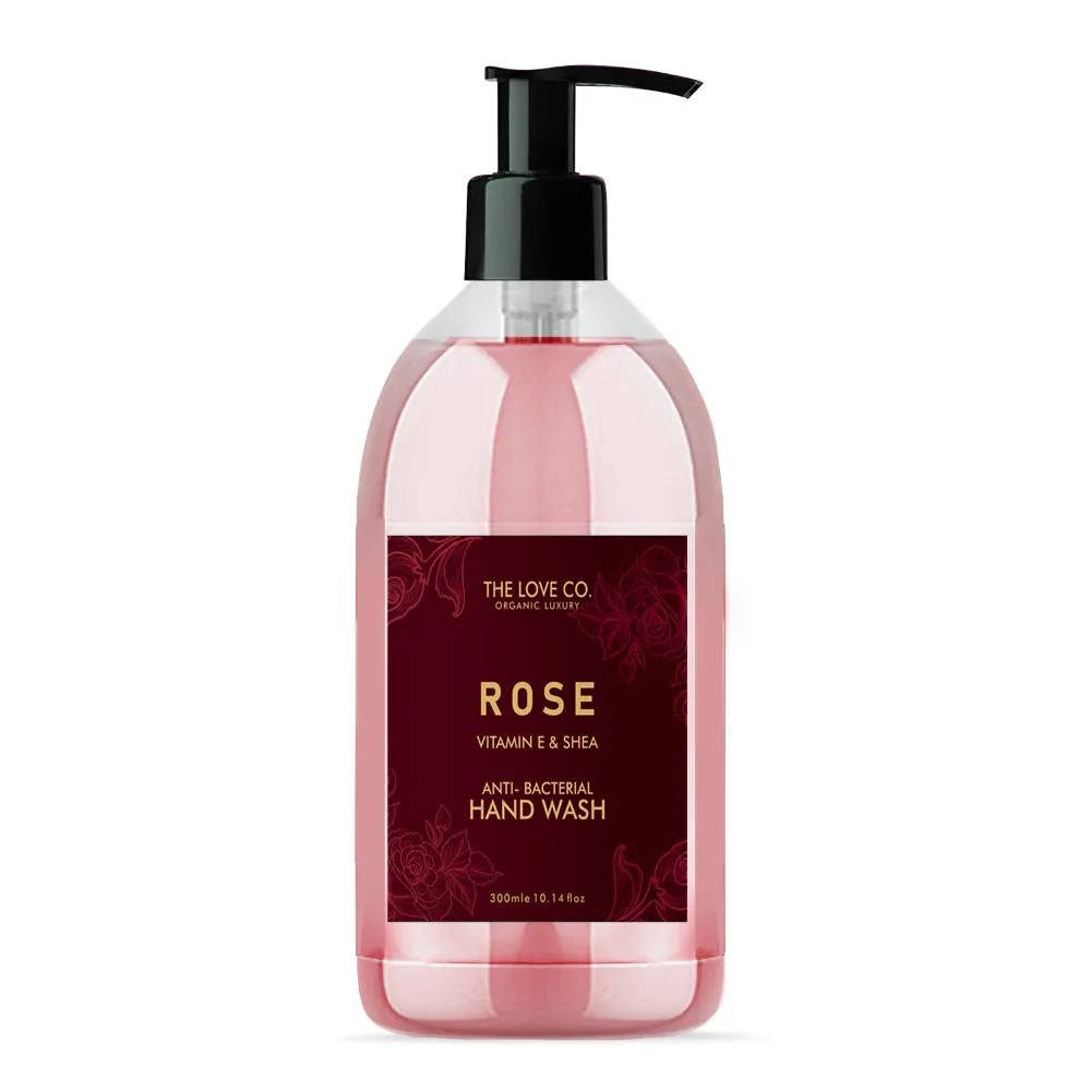 The Love Co. Organic Luxury Rose Vitamin E & Shea Hand Wash