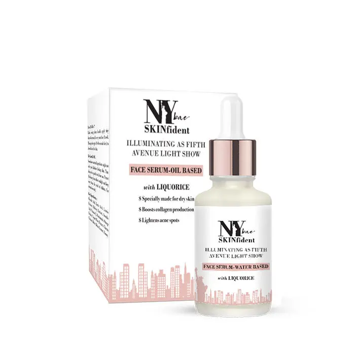 NY Bae SKINfident Oil - Based Serum with Liquorice, Illuminating as Fifth Avenue Light Show (10 ml)