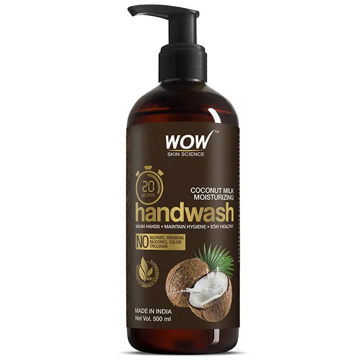 WOW Skin Science Coconut Milk Moisturizing Handwash