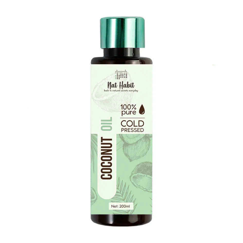 Nat Habit 100% Pure Cold Pressed Coconut Oil