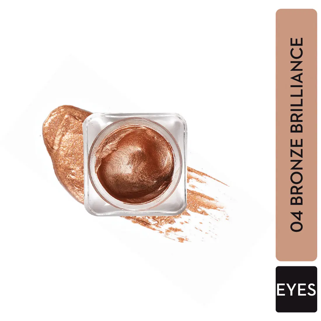 SUGAR Cosmetics - Eye Love - Jelly Eyeshadow - 04 Bronze Brilliance - Longlasting, Gel Based Eyeshadow with a High Shiny Finish