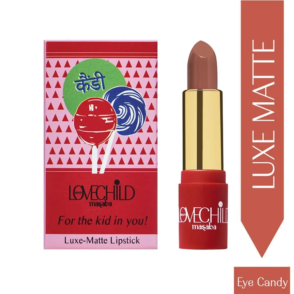 LoveChild Masaba - For the Kid in You! - 01 Eye-candy - Luxe Matte Lipstick