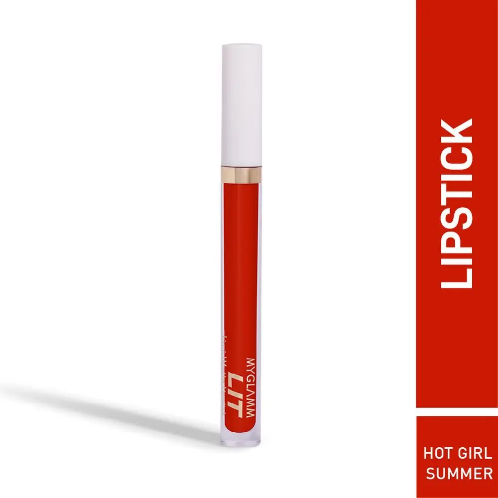 MyGlamm LIT Liquid Matte Lipstick-Hot Girl Summer (3 ml)