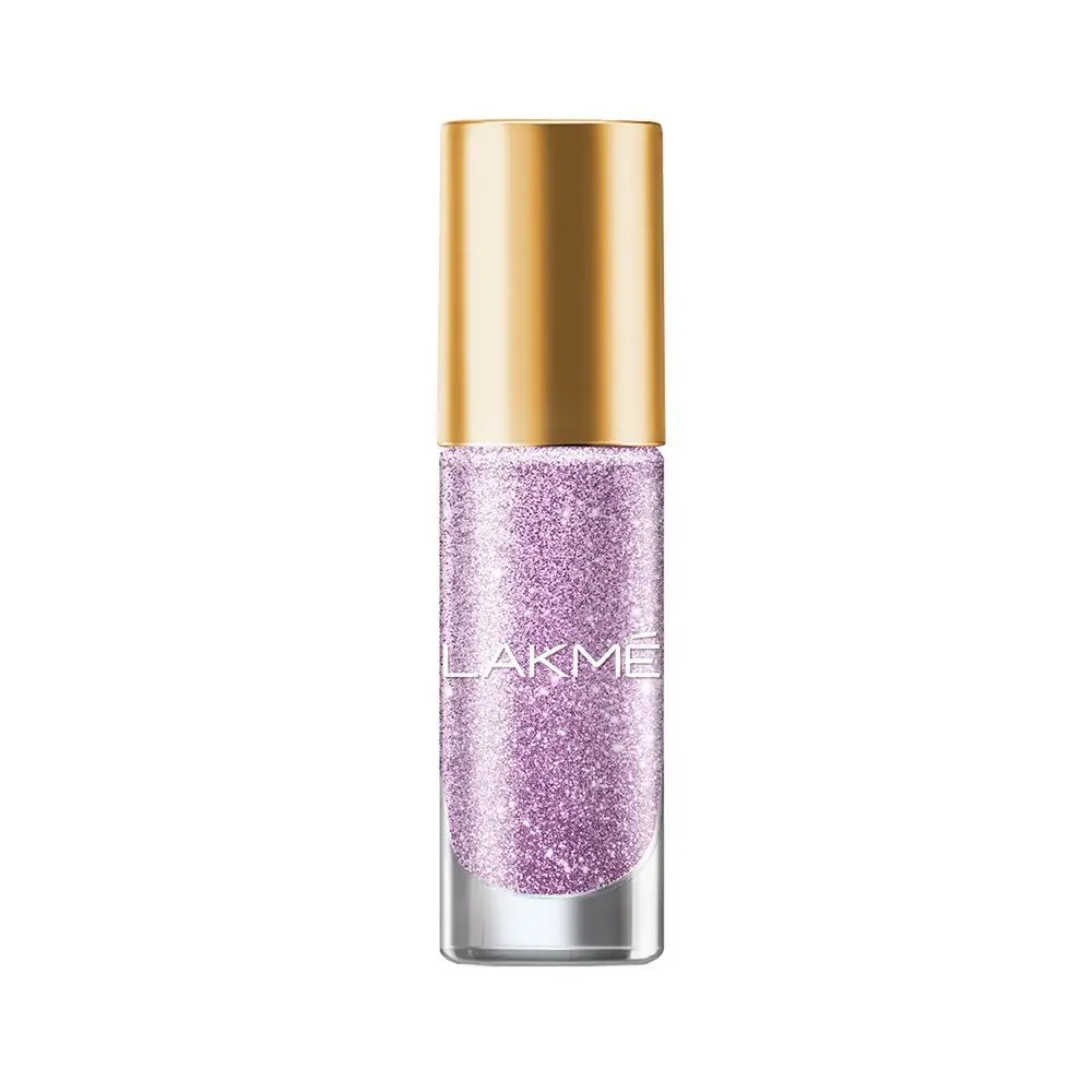 Lakme Glitterati Collection Nail Paint Lavender Glam 6ml