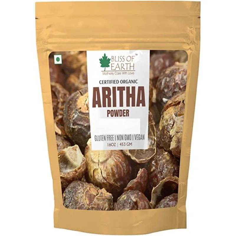 Bliss Of Earth Certified Organic Aritha Powder