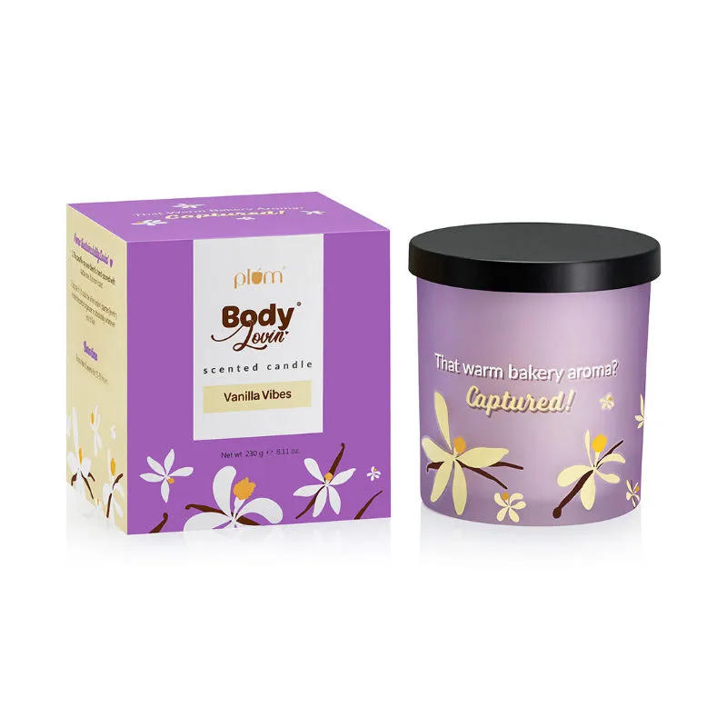 Plum Bodylovin' Vanilla Vibes Scented Candle