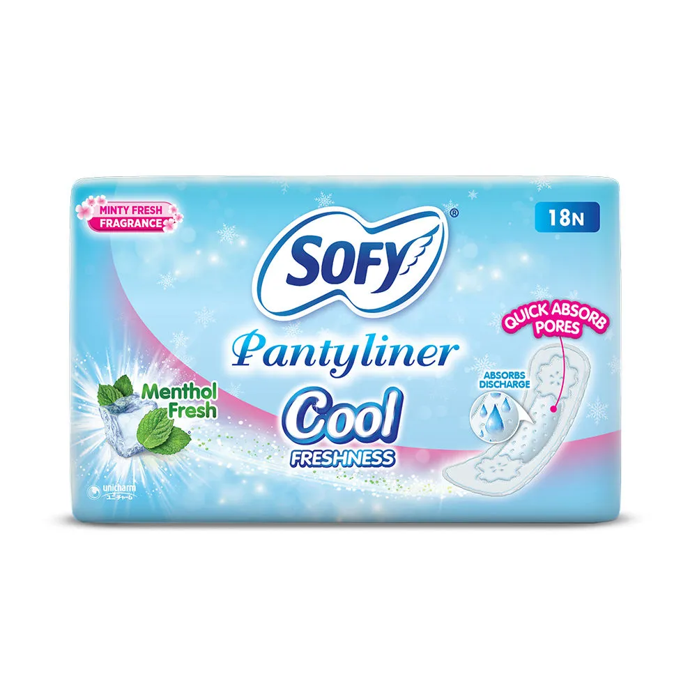 Sofy Cool Pantyliner (18 Pieces)