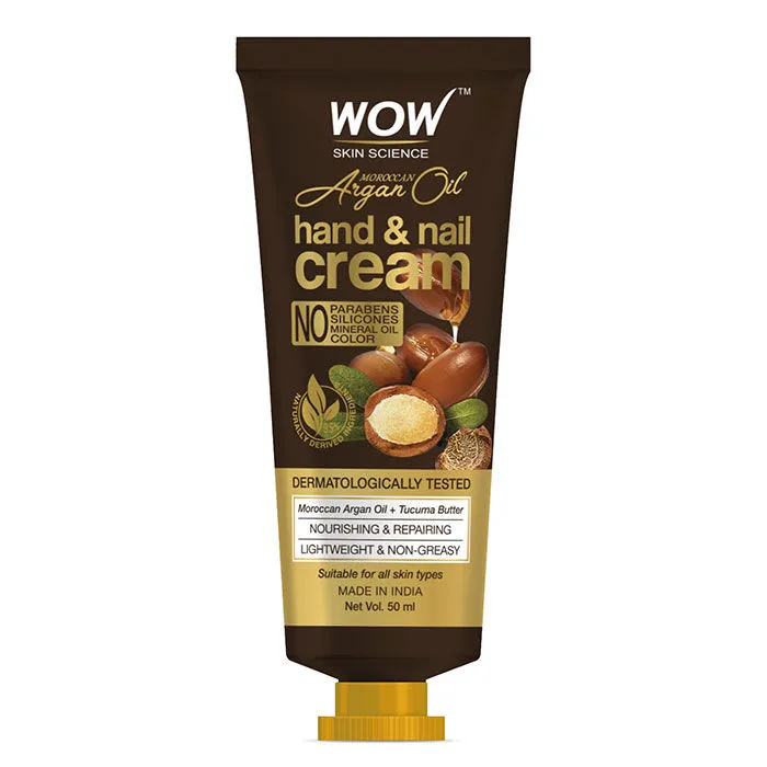 WOW Skin Science Moroccan Argan Oil Hand & Nail Cream