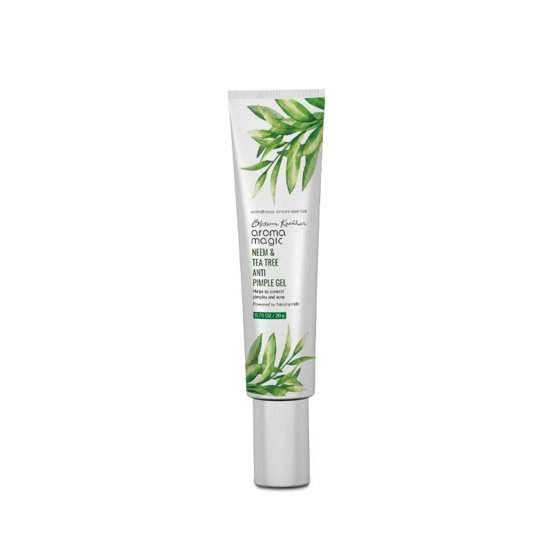 Aroma Magic Neem & Tea Tree Anti Pimple Gel Powered By Niacinamide