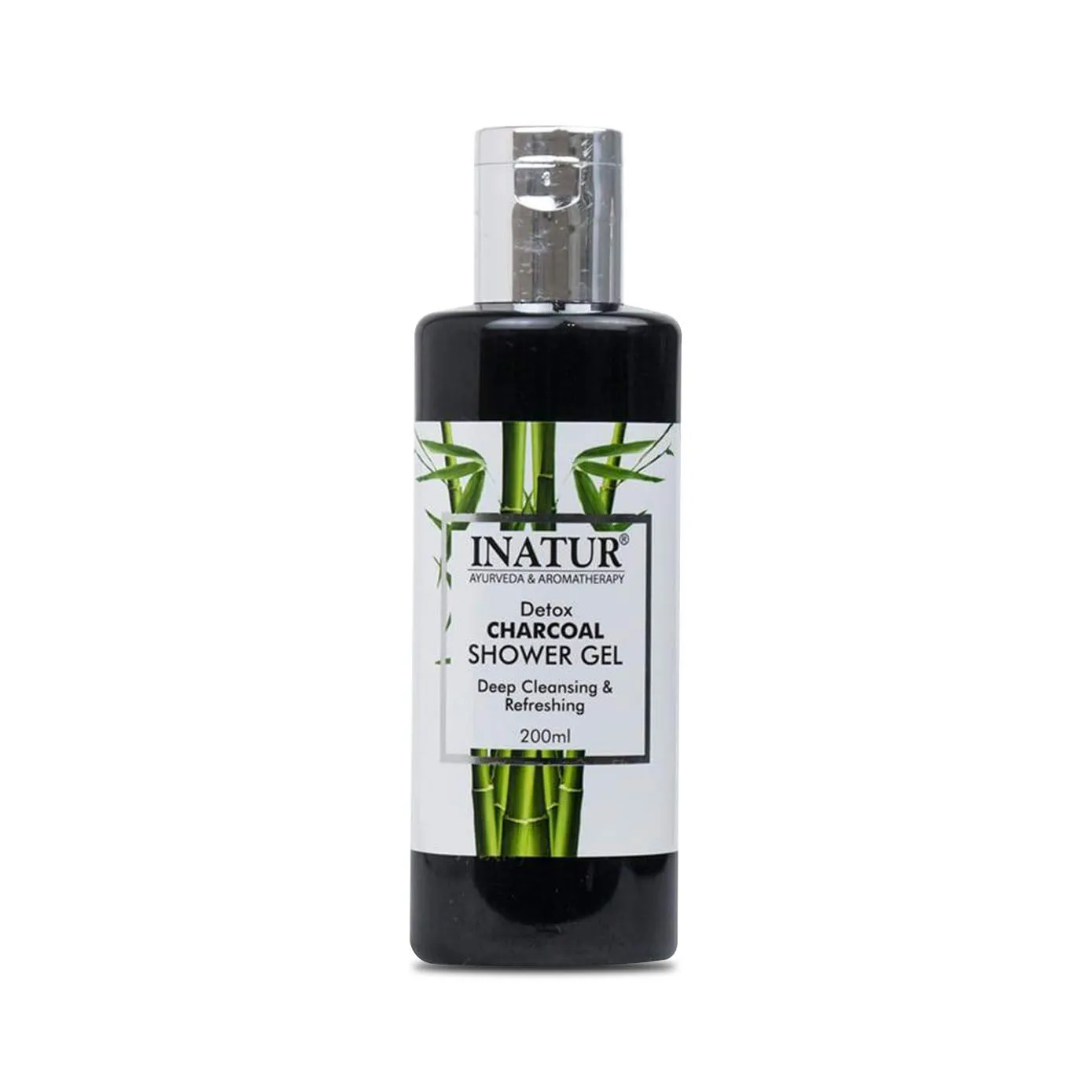 Inatur Charcoal Detox Shower Gel