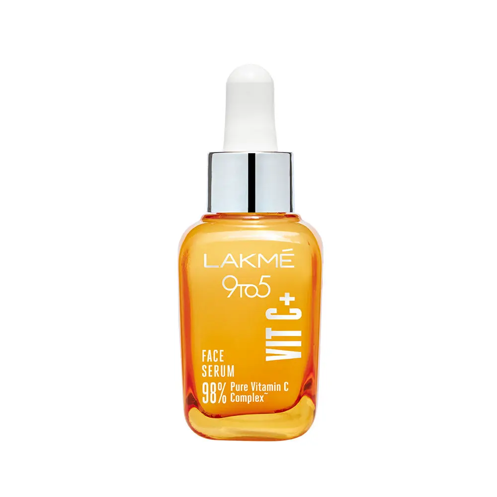 Lakme 9To5 Vitamin C+ Facial Serum With 98% Pure Vitamin C Complex For Healthy Glowing Skin