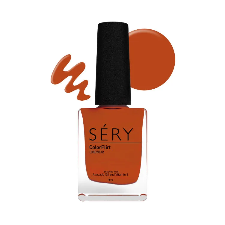 SERY Colorflirt Nail Paint - Caramel Bite