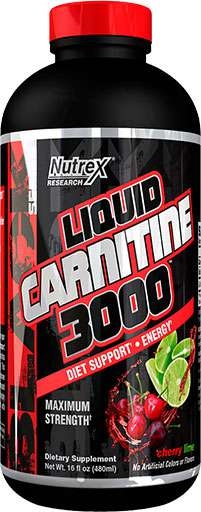 Liquid Carnitine 3000 - Cherry Lime - 16 fl oz