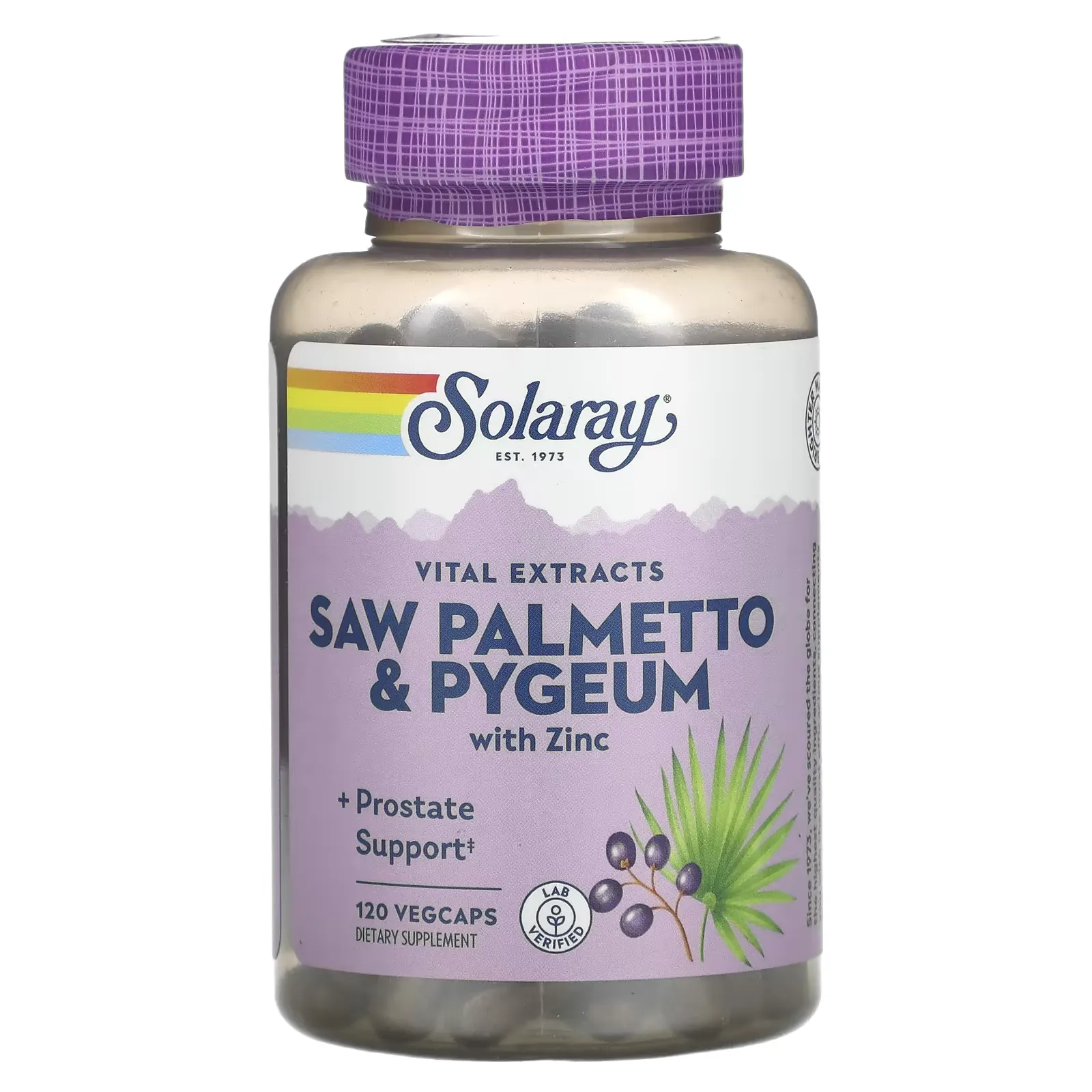 Saw Palmetto & Pygeum with Zinc, 120 VegCaps