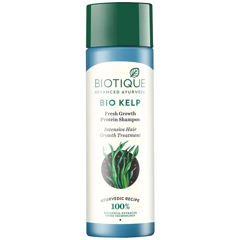 Biotique Bio Kelp Protein Shampoo,  190 ml  Intensive Hair Growth Treatment