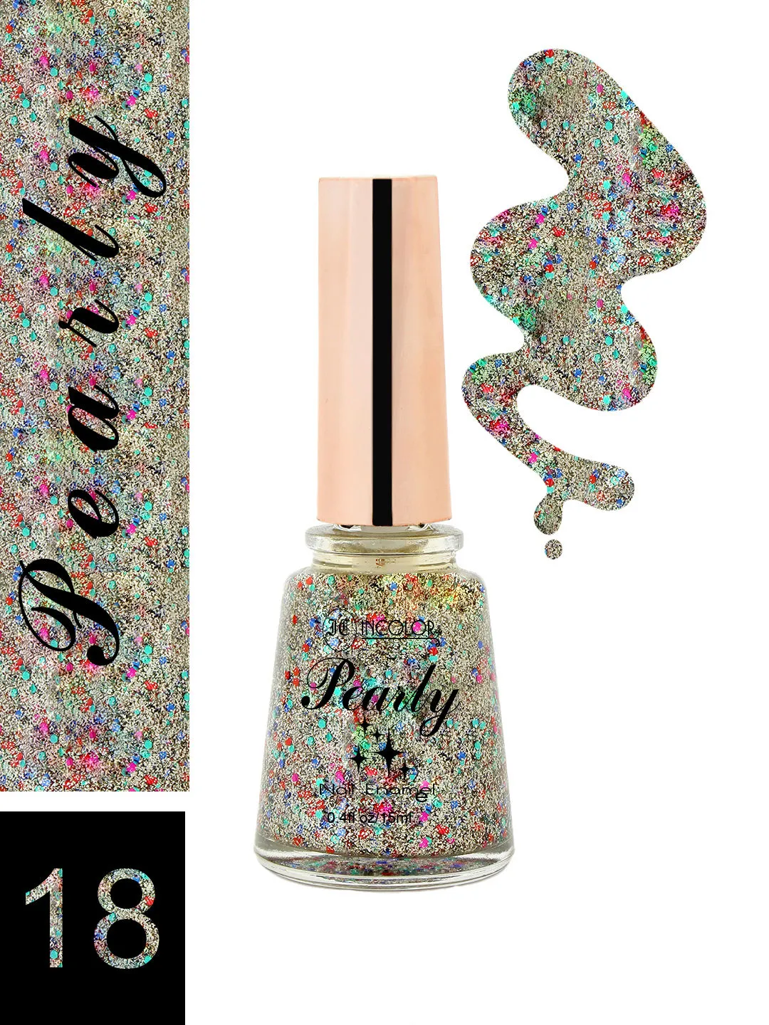 Incolor Pearly Nail Paint - 18