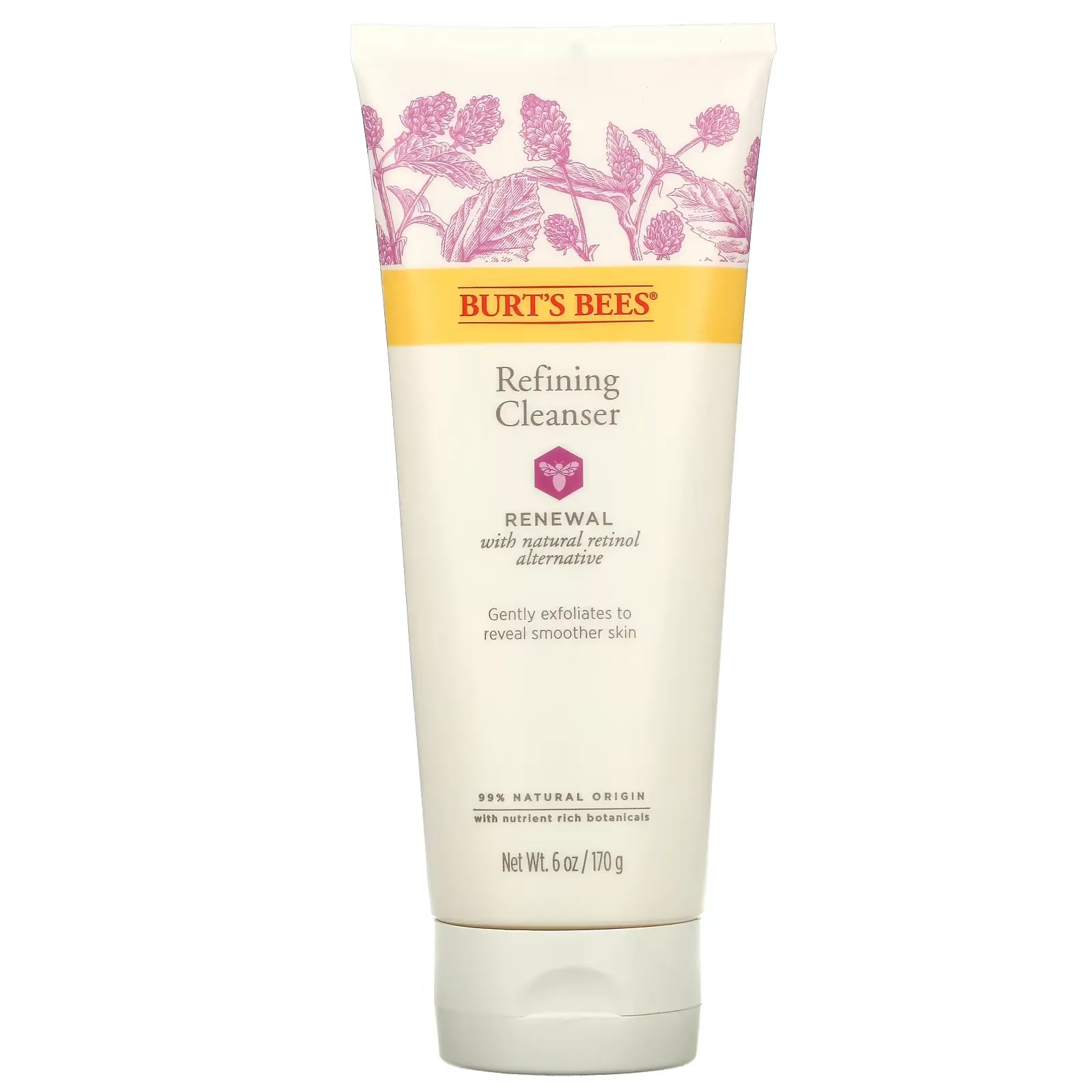 Refining Cleanser with Natural Retinol Alternative, Renewal, 6 oz (170 g)