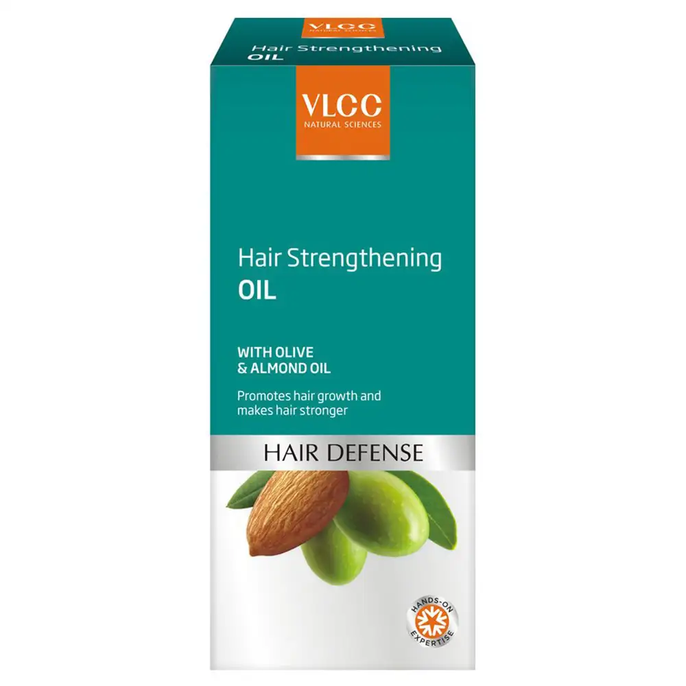 VLCC Hair Strengthening Oil,  100 ml  with Olive &Almond Oil