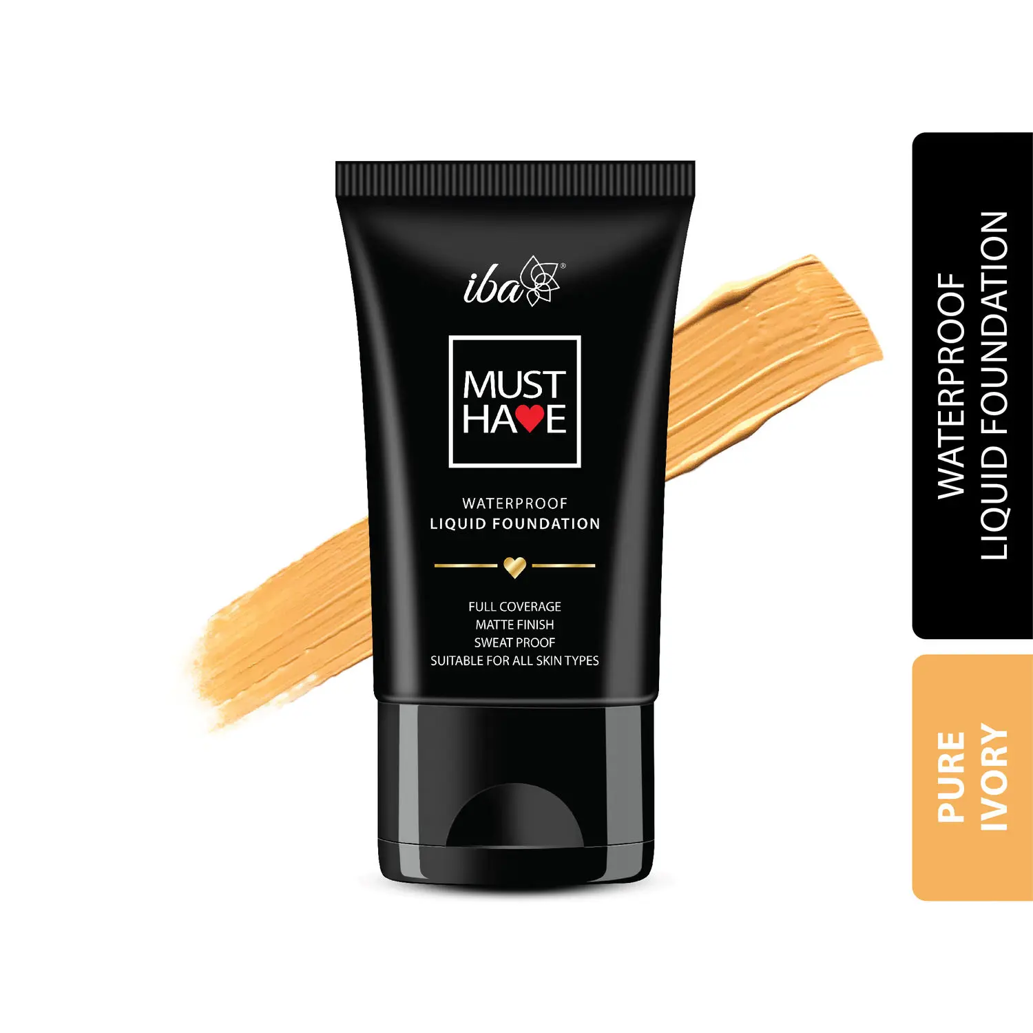 Iba Must Have Waterproof Liquid Foundation - Pure Ivory