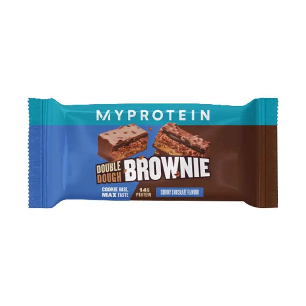 Myprotein Double Dough Brownie,  12 Piece(s)/Pack  Chunky Chocolate