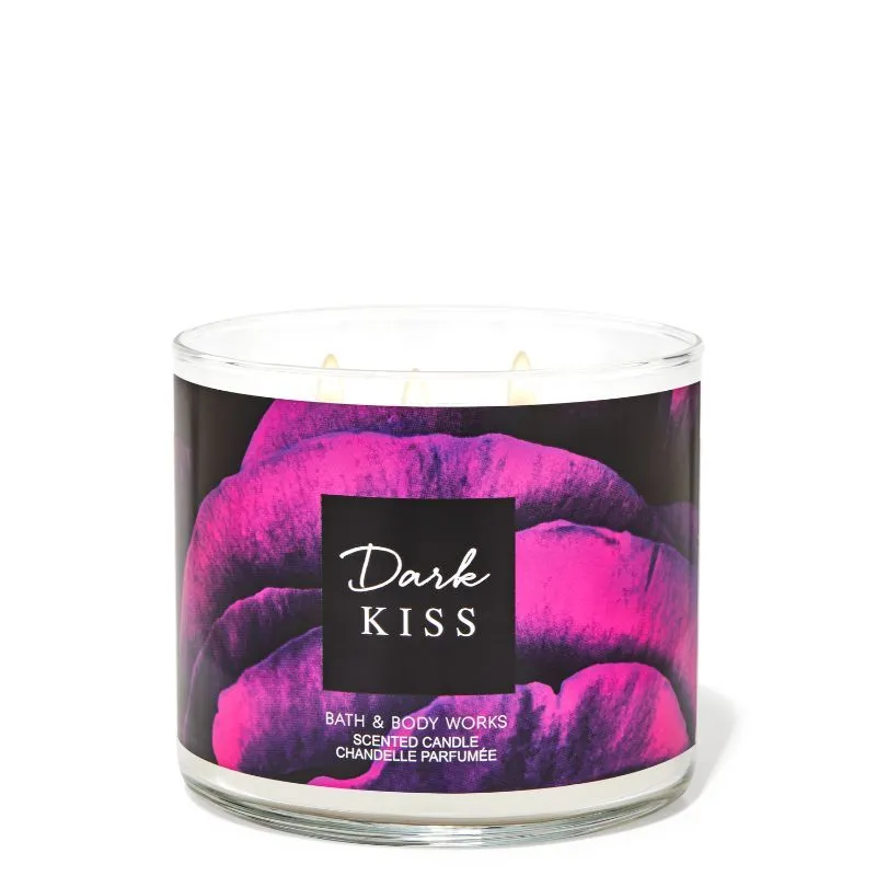 Bath & Body Works Dark Kiss 3-Wick Candle