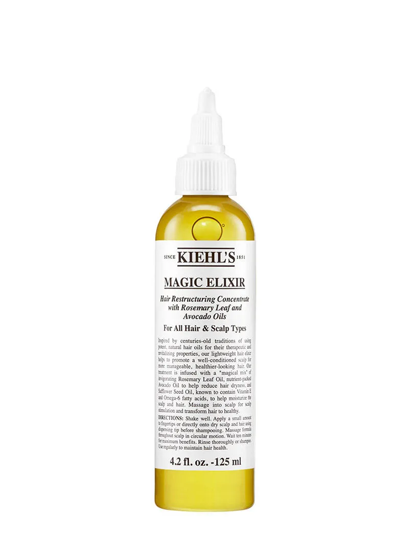 Kiehl's Magic Elixir Hair Restructuring Concentrate With Rosemary Leaf And Avocado Oil