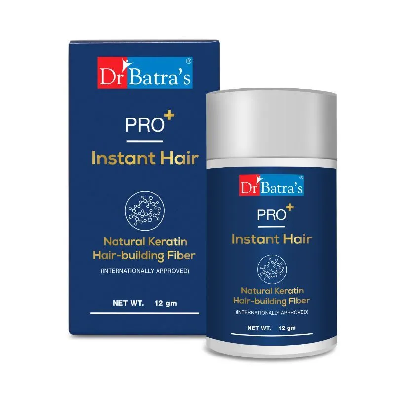 Dr.Batra's Pro+ Instant Hair Natural Keratin Building Fibre - Dark Brown