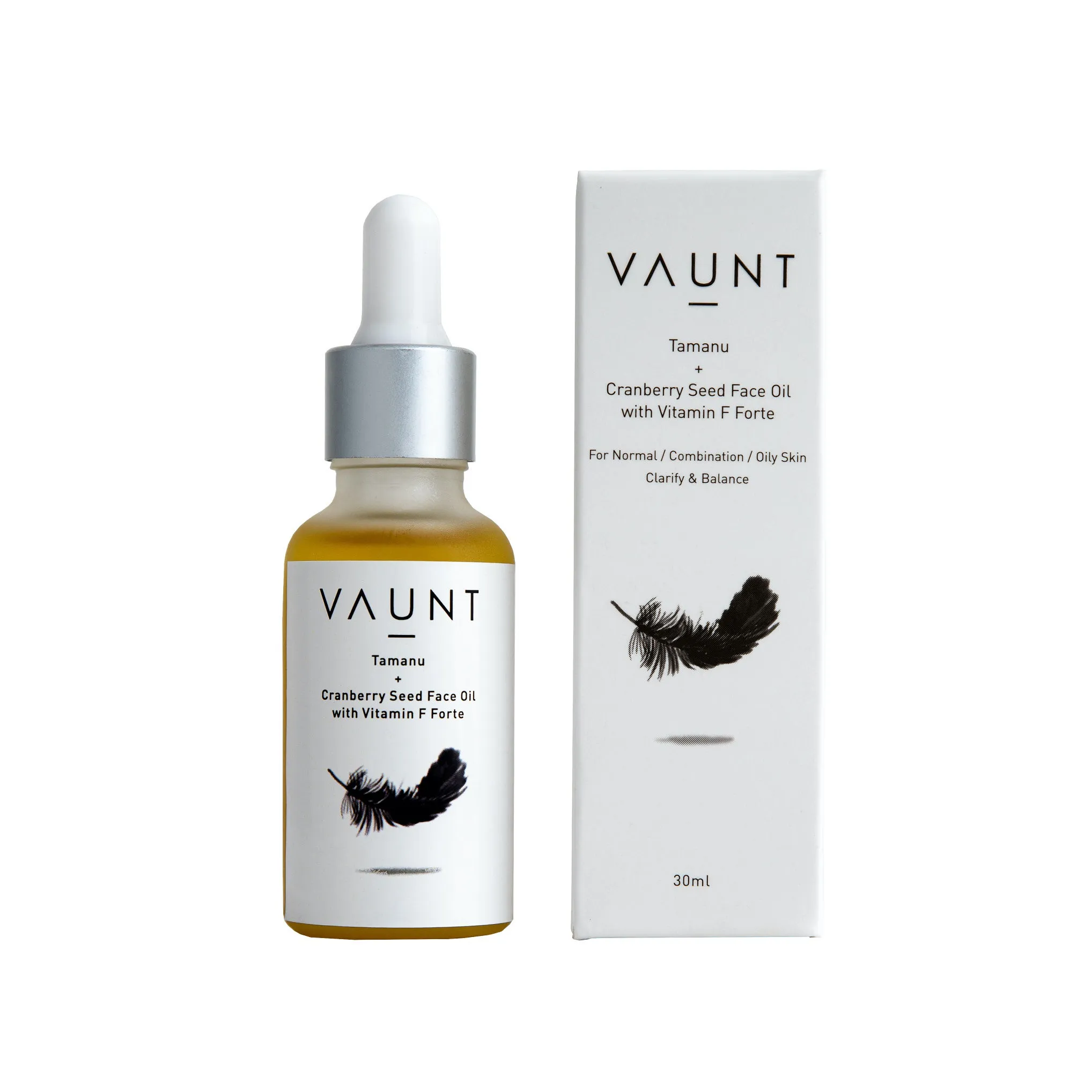 VAUNT Tamanu + Cranberry Seed Face Oil