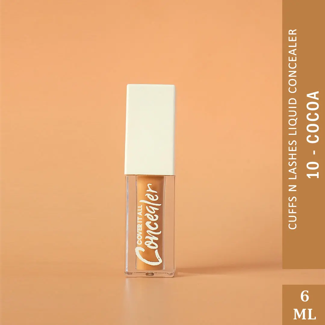 Cuffs N Lashes Cover It All Liquid Concealer, Cocoa-10