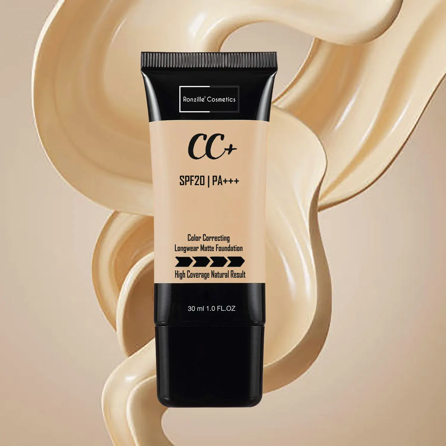 Ronzille Color Correcting Longwear Matte Foundation Tube 30 ml - 01