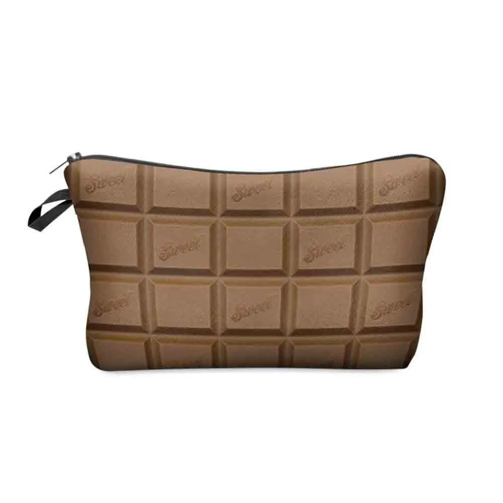 Ferosh Chocolate Makeup Pouch