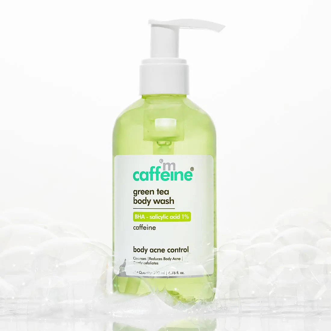 Green Tea Body Wash With BHA Salicylic Acid