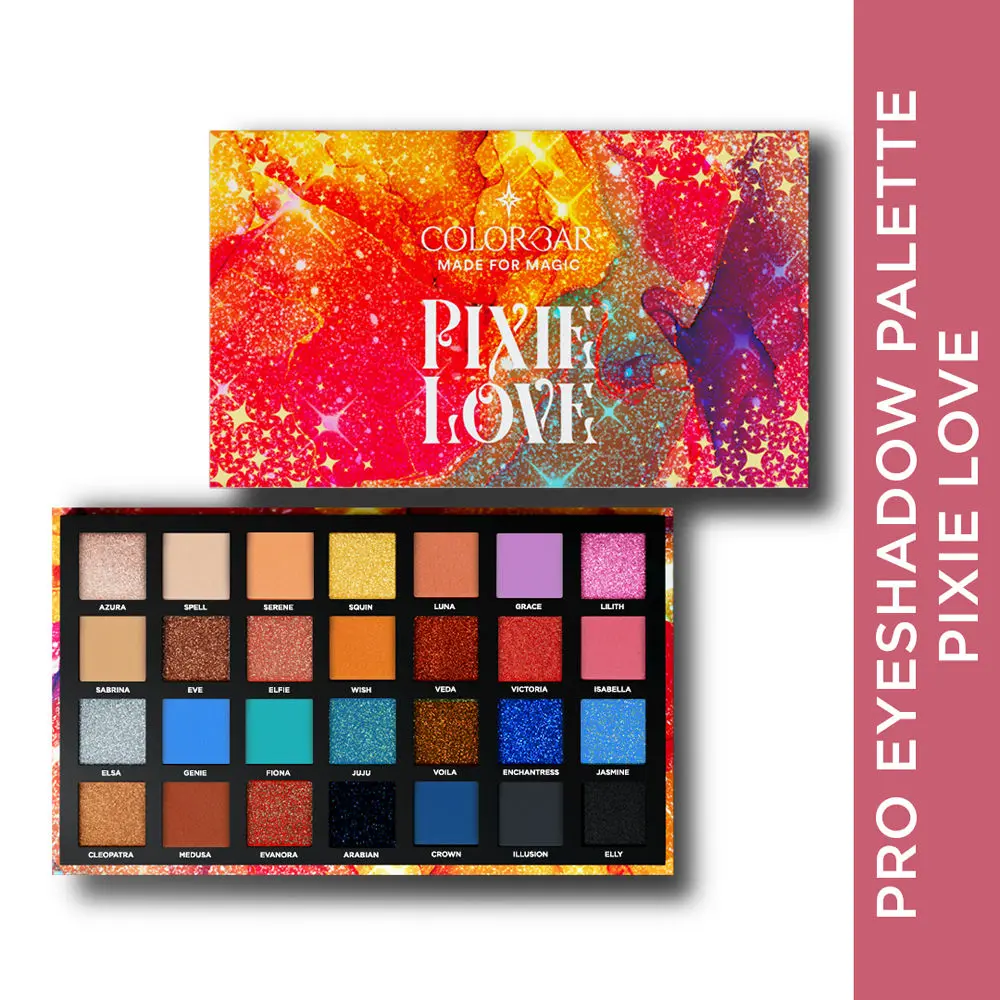 Colorbar Pixie Love Eyeshadow Palette 28 shades