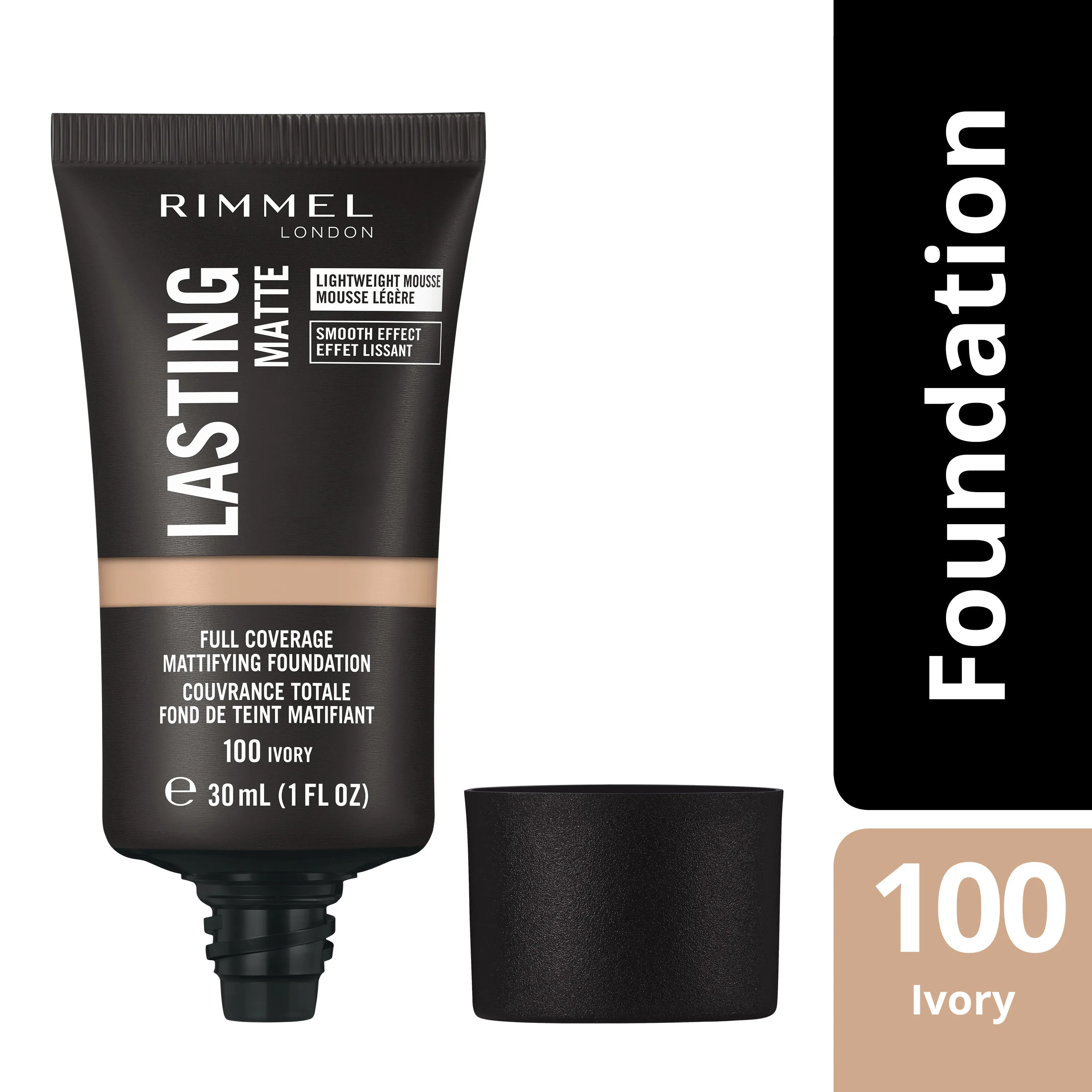 Rimmel London Lasting Matte Foundation - Ivory