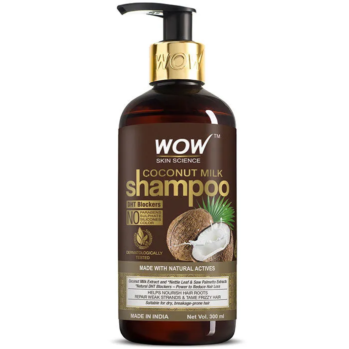 WOW Skin Science Coconut Milk Shampoo