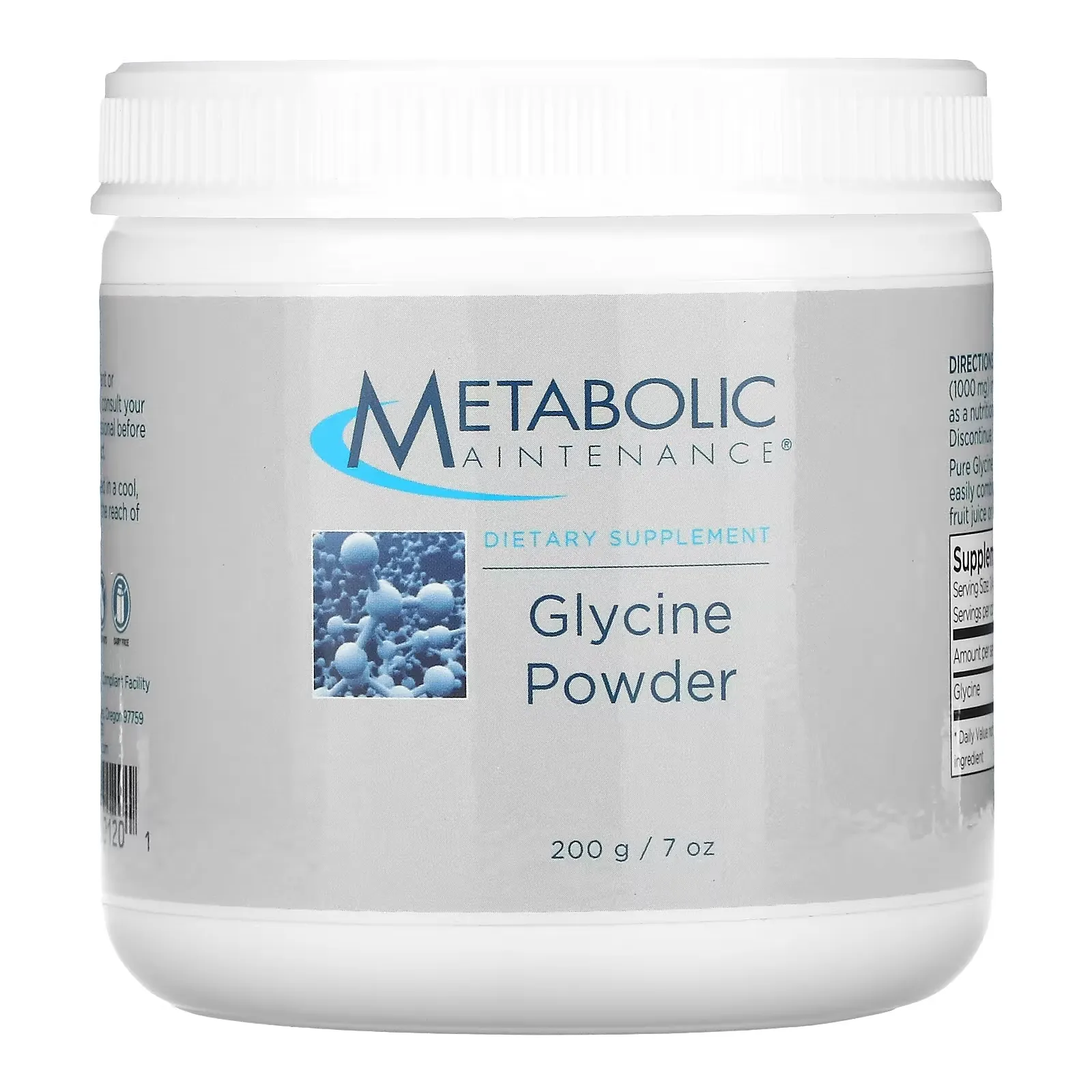 Glycine Powder, 7 oz (200 g)