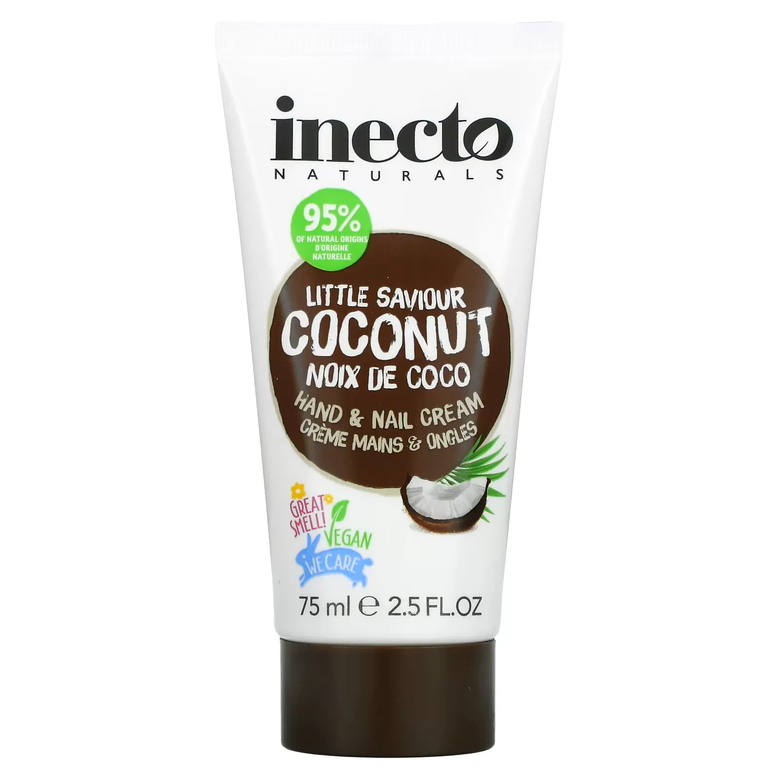 Coconut Hand & Nail Cream, 2.5 fl oz (75 ml)