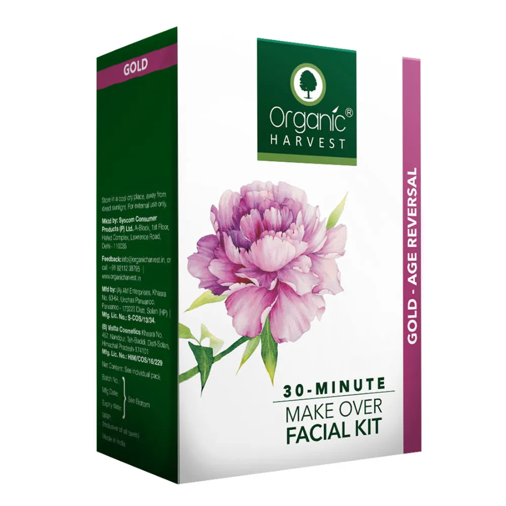 Organic Harvest 30-Minute Make Over Gold - Age Reversal Facial Kit