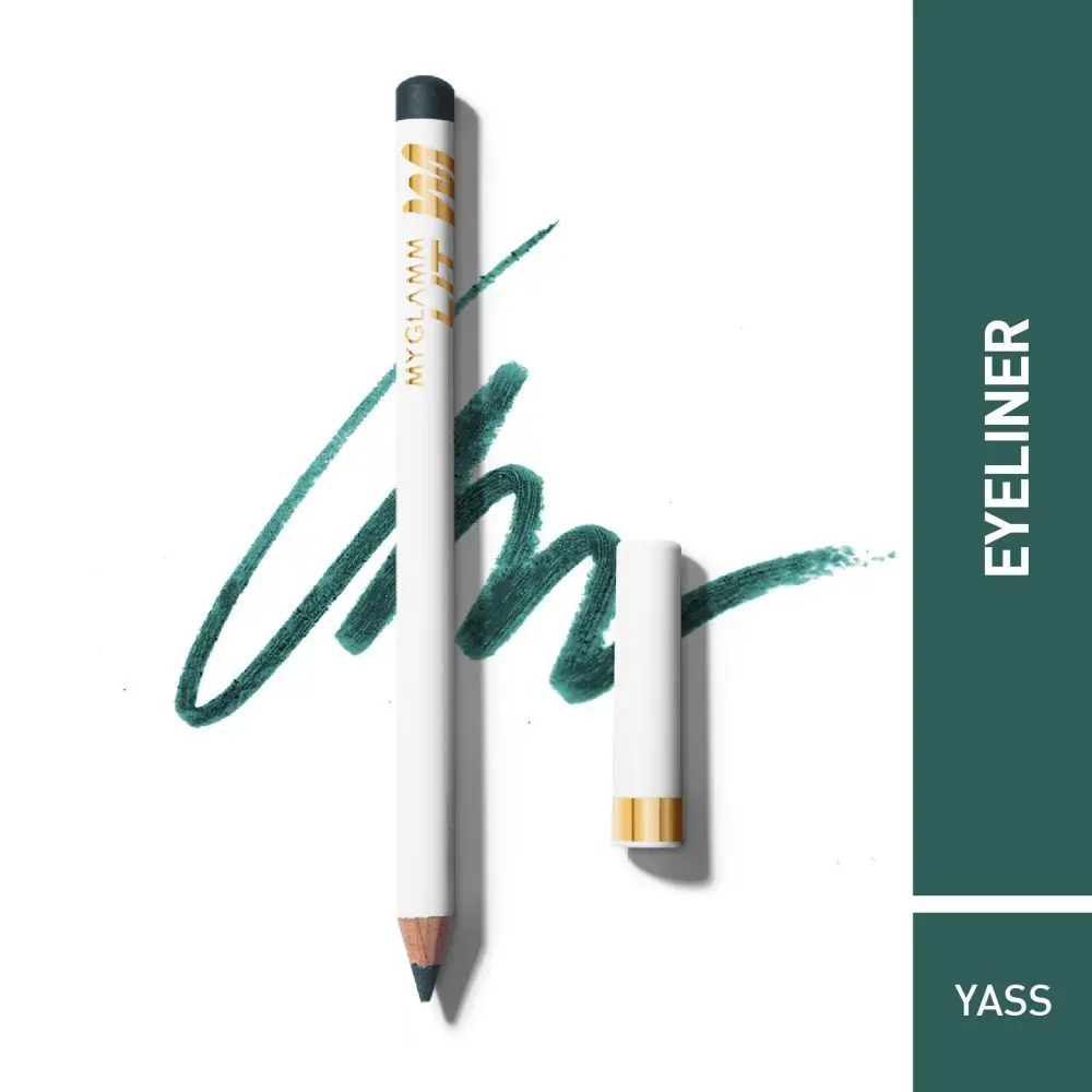 MyGlamm LIT Matte Eyeliner Pencil-Yass-1.14gm