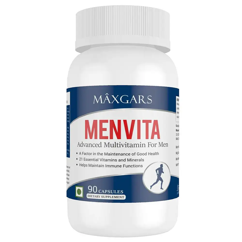 Maxgars Menvita,  90 capsules  Unflavoured