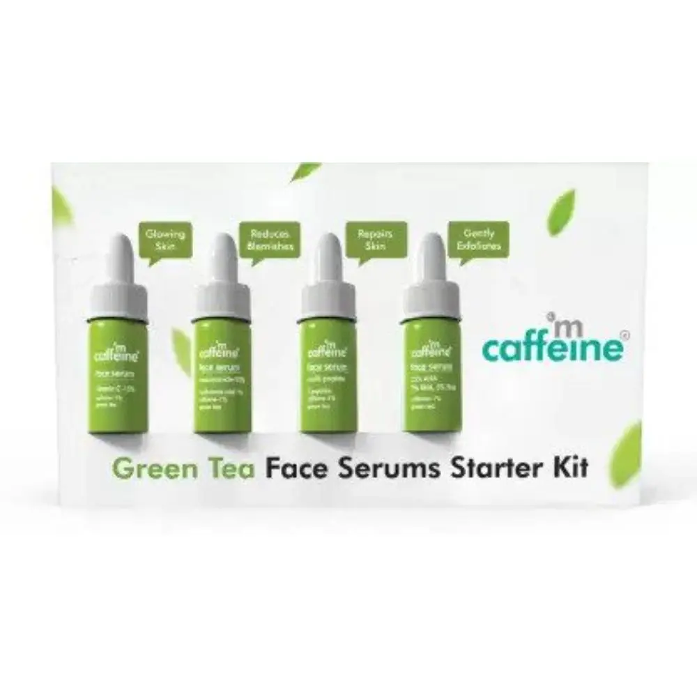 mCaffeine Green Tea Face Serums Starter Kit