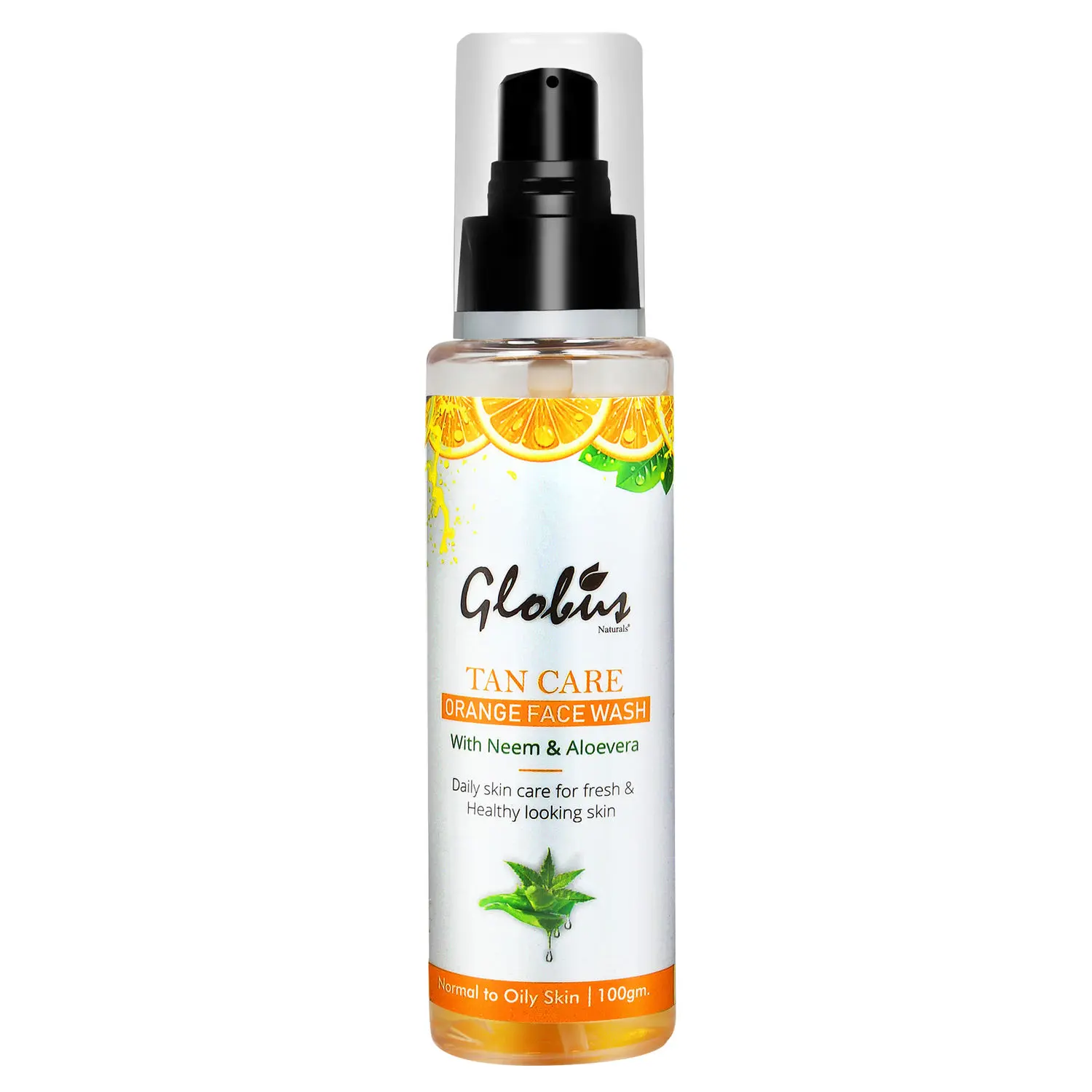 Globus Naturals Tan Care Orange Face wash (100 ml)