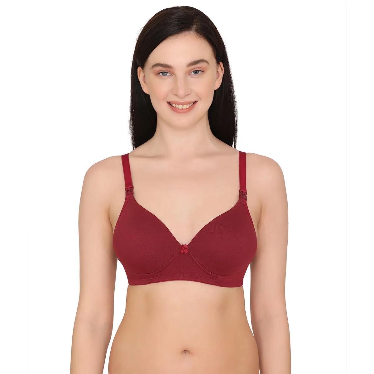 Nejo Feeding/Nursing Maternity Padded Bra - Red